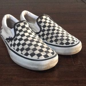 Vans checkerboard pro slip-ons